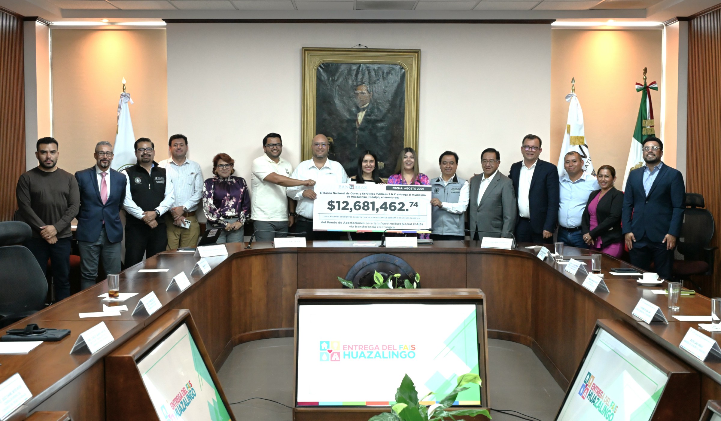 Más de 17 mdp para infraestructura social en Tlaxiaca y Huazalingo