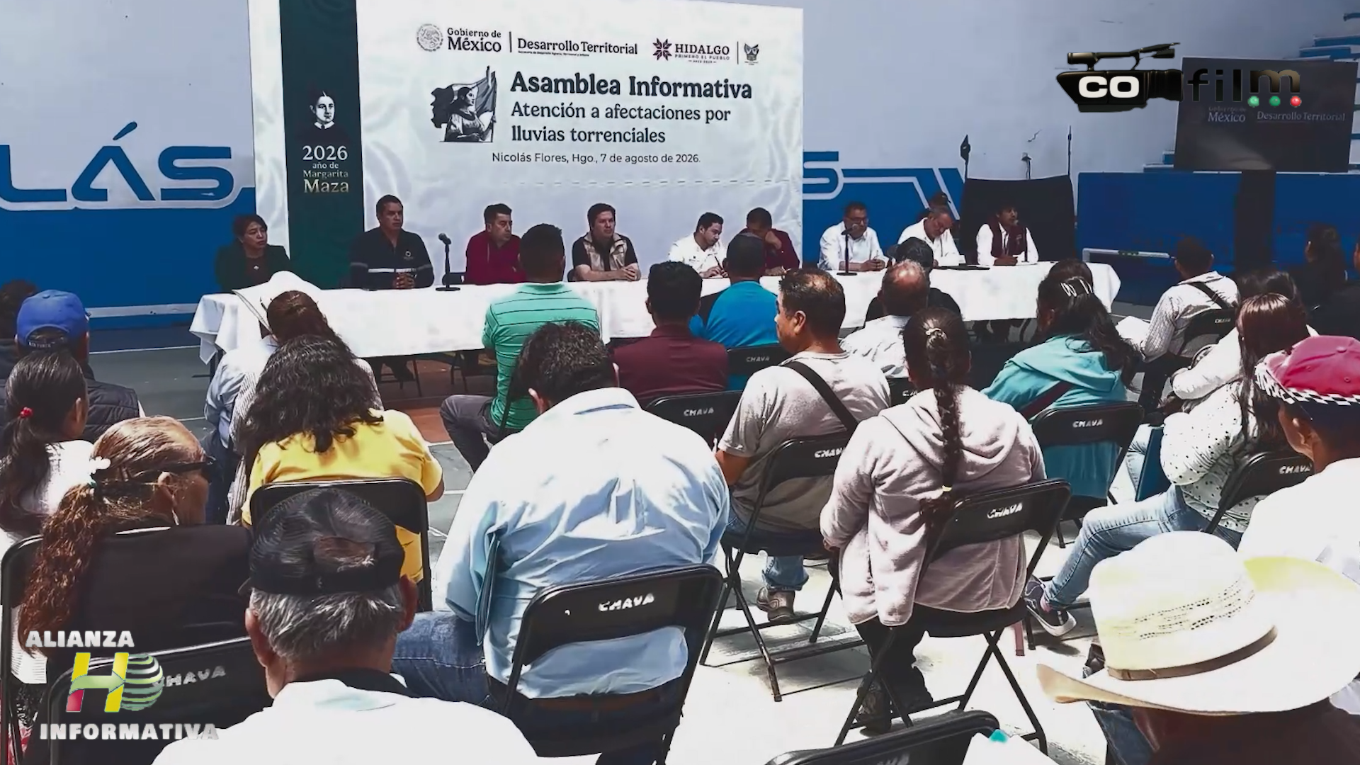 Concluyen asambleas para reubicar a familias afectadas